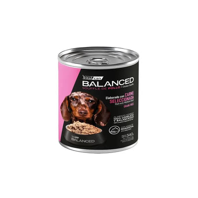 BALANCED PERRO CACHORRO SOUFFLE DE POLLO (340 GR)