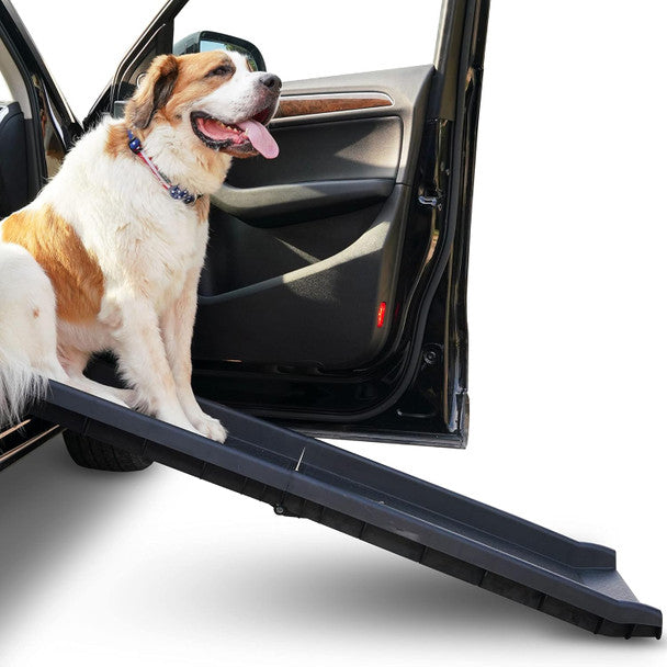 Rampa plegable Negra para mascotas
