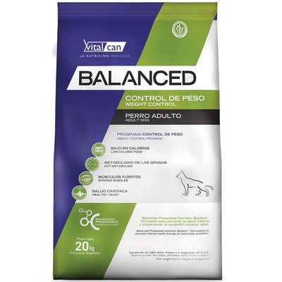 Balanced Perro Control Peso All Ages 12 kg