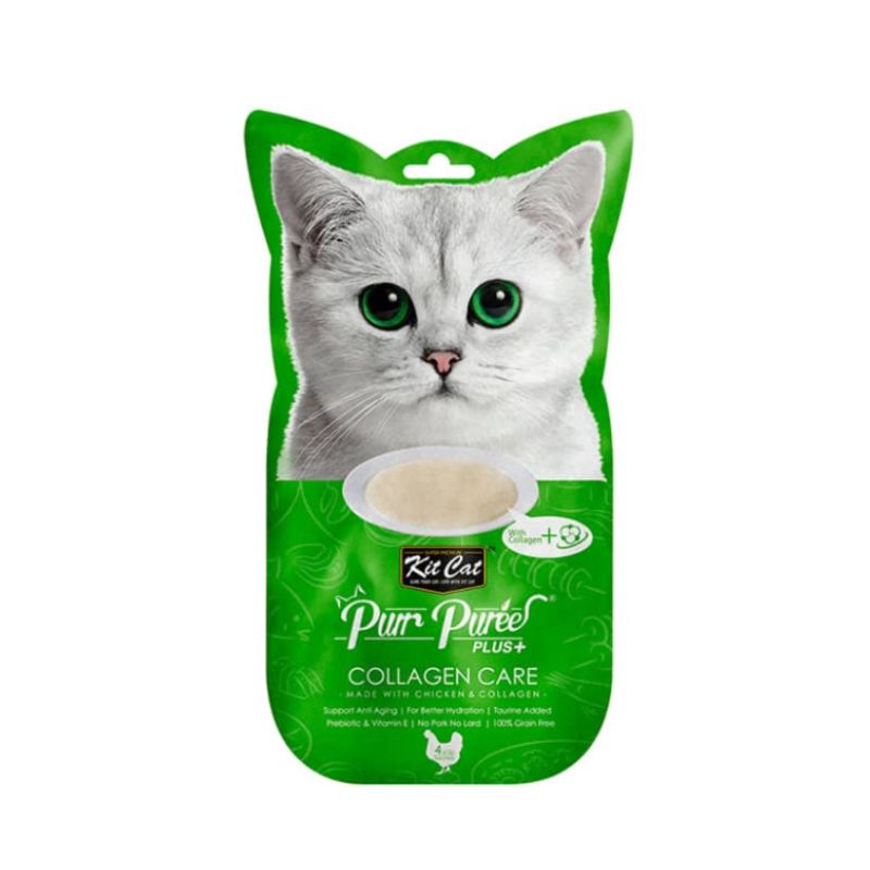 KITCAT 4X15G PLUS + COLLAGEN CARE