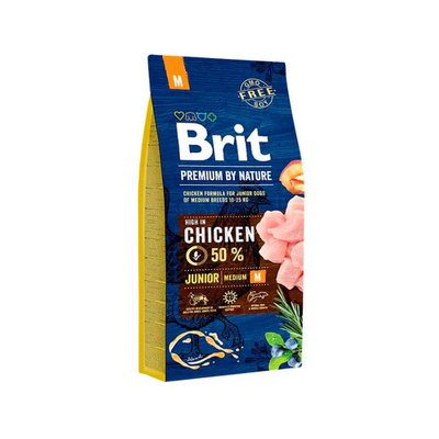 Brit Premium by Nature Junior Medium 15 kg
