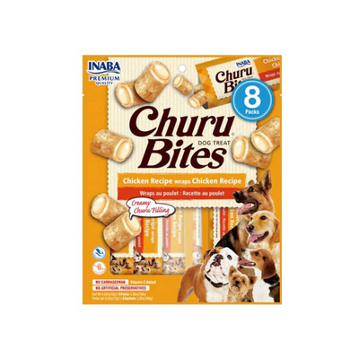 Churu Bites Pollo 8 Tubos - Snack para Perros