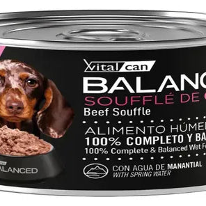 BALANCED PERRO CACHORRO SOUFFLE DE CARNE (85 GR)