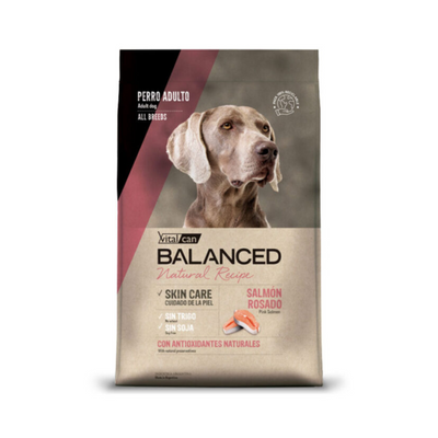 Balanced Perro Natural Recipe Salmón (15kg)