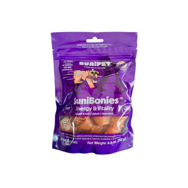 Sunibonies Energy & Vitality snack para perros