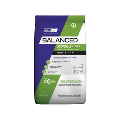 Balanced Gato Control Peso/Castrado 7,5 kg