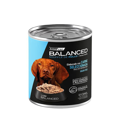 BALANCED PERRO ADULTO SOUFFLE DE POLLO (340 GR)