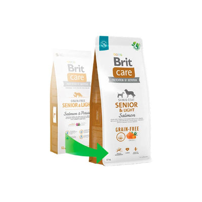Brit Care Grain Free Senior & Light Salmon