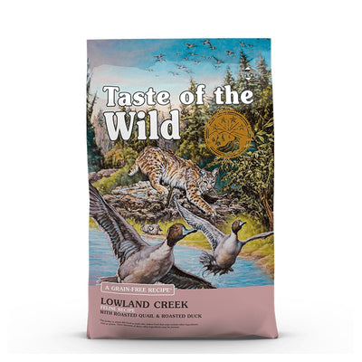 Taste Of The Wild Feline Lowland Creek Quail & Duck 6,6kg