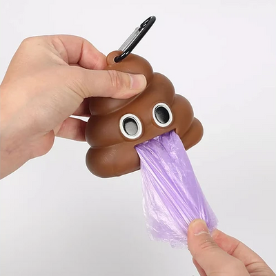 DISPENSADOR DE BOLSAS DISEÑO EMOJI
