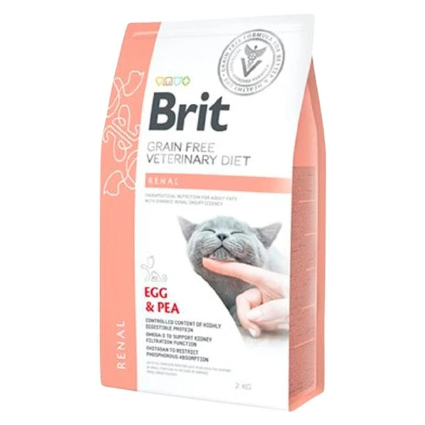 BRIT VETERINARY DIET GATO RENAL GF 2 KG
