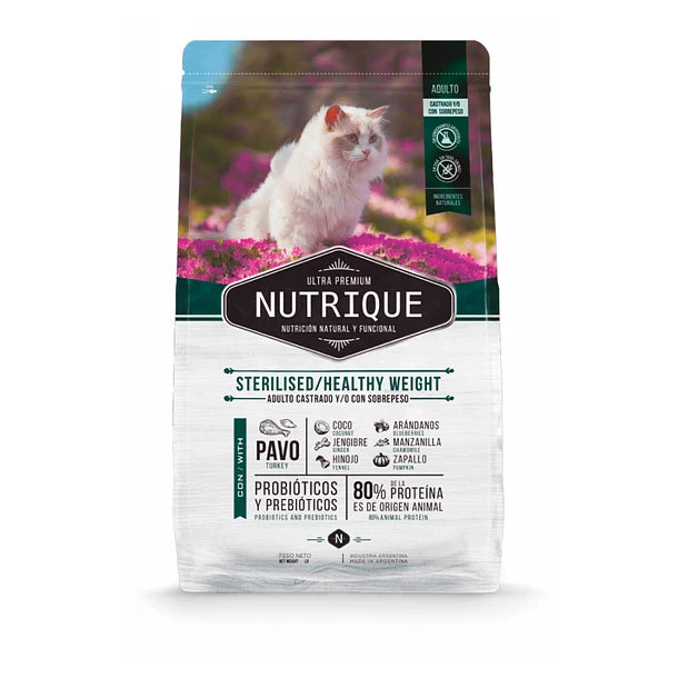 Nutrique Young Adult Cat Sterilized Healthy Weight 7.5kg