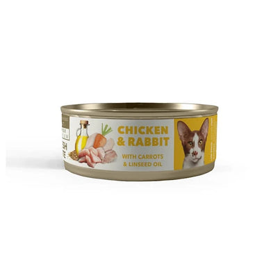 Amity Lata Pollo y Conejo Gato Esterilizado 80grs