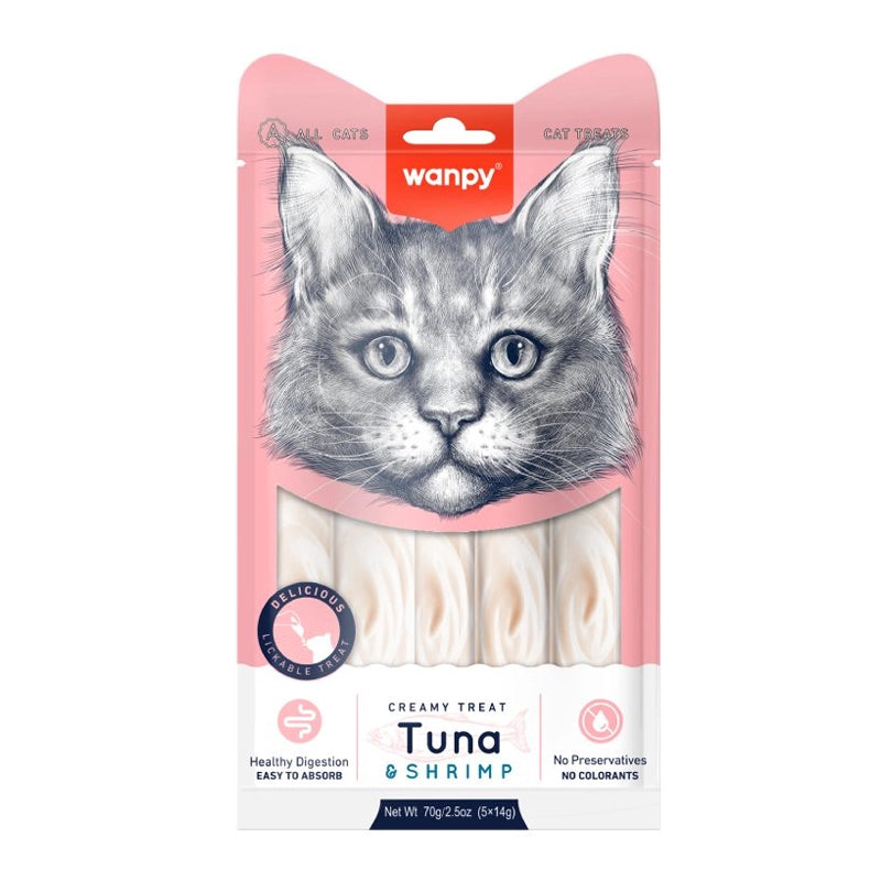 Wanpy Gato Creamy Treat Tuna Shrimp 70g
