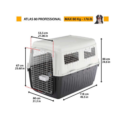TRANSPORTADORA ATLAS 80 GRIS (80X118X88H CM)