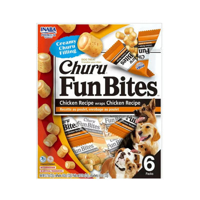 🐶 CHURU FUN BITES POLLO Snack para perro