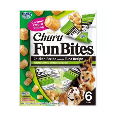 CHURU FUN BITES ATÚN Snack para perros