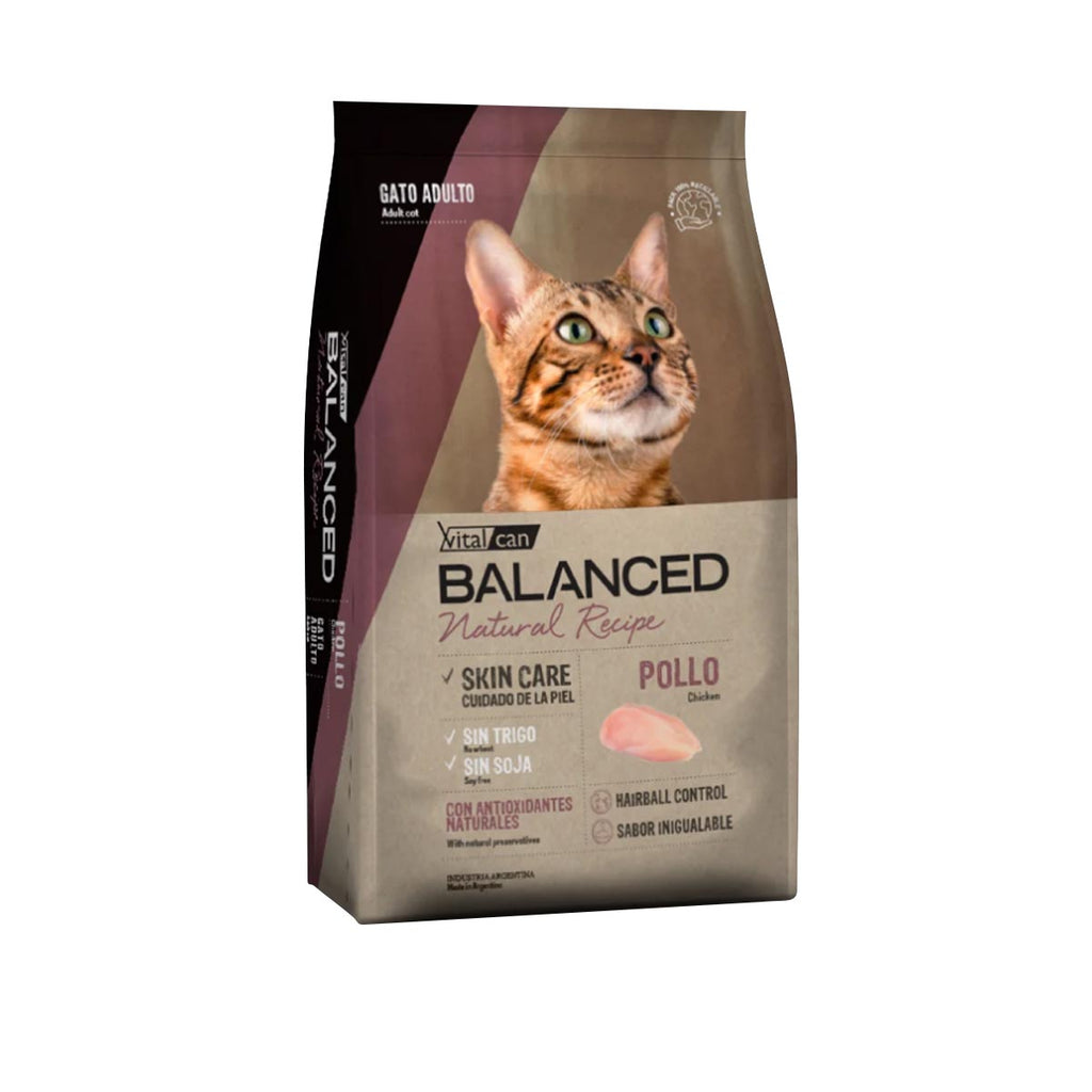 Balanced Natural Recipe Gato Pollo 3 Kgs