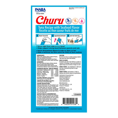 CHURU GATO TUNA RECIPE WITH SEAFOOD FLAVOR 56 GR