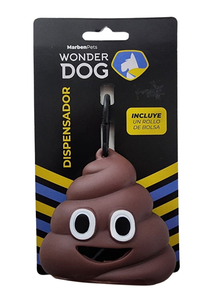 DISPENSADOR DE BOLSAS DISEÑO EMOJI