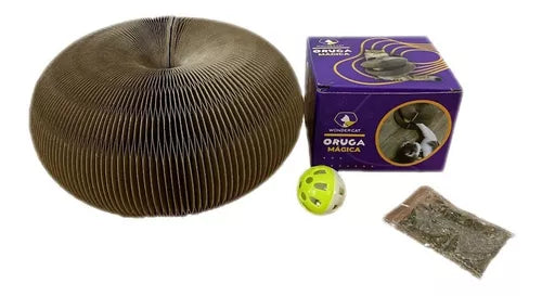 RASCADOR GATO ORUGA MÁGICA