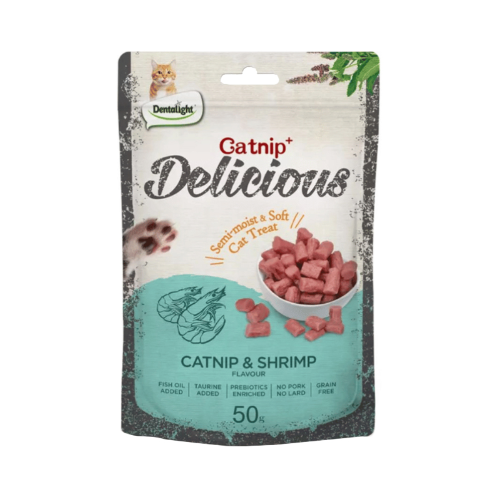 Delicious Catnip y Camarón 50gr