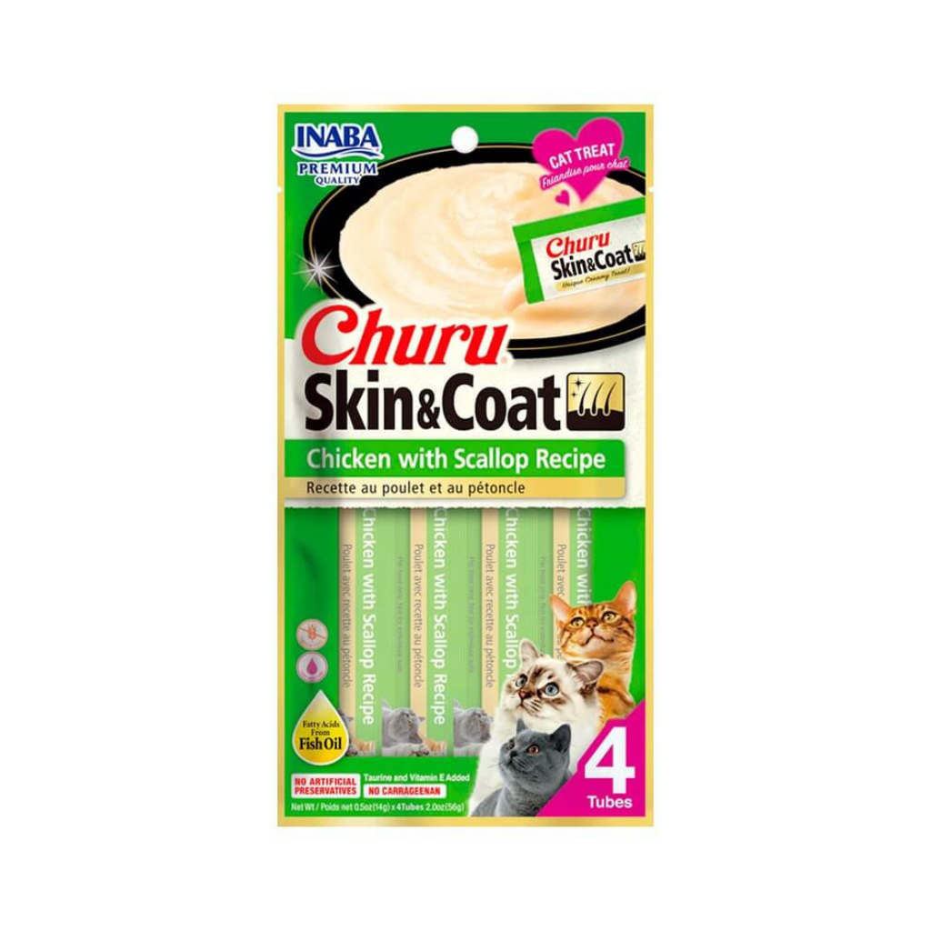 Churu Skin & Coat Sabor Pollo con Ostiones