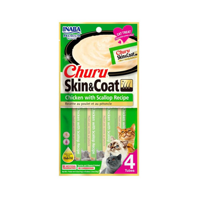 Churu Skin & Coat Sabor Pollo con Ostiones