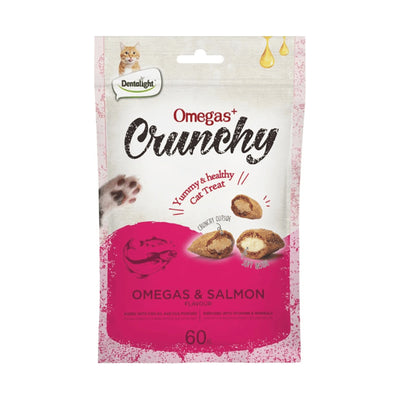 GALLETAS GATO CRUNCHY RELLENA OMEGAS Y SALMON 60 GR