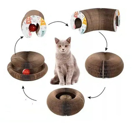 RASCADOR GATO ORUGA MÁGICA