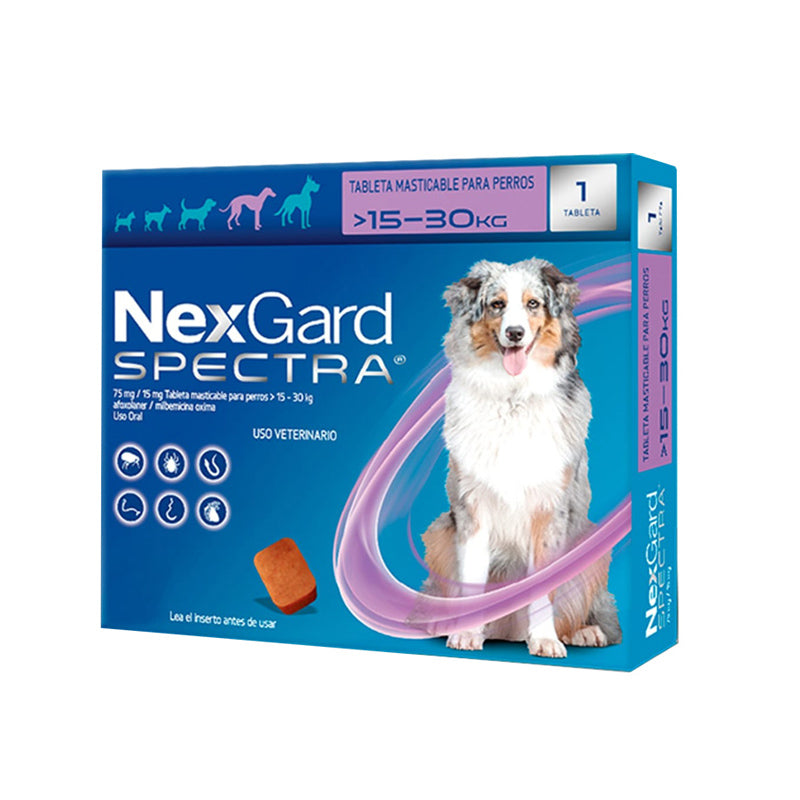 Nexgard Spectra 15 - 30kg 1 Comprimido