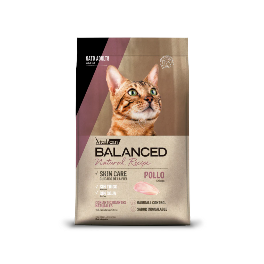 BALANCED  Gato Natural Recipe - Pollo 7.5kg