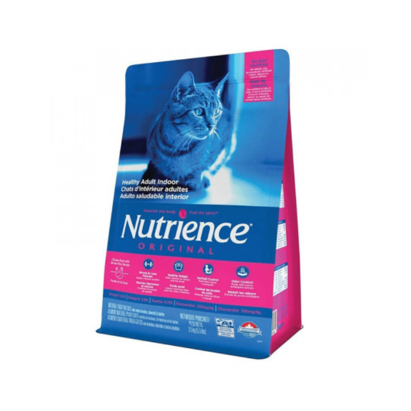 Nutrience Original Gato Adulto Indoor 2.5k