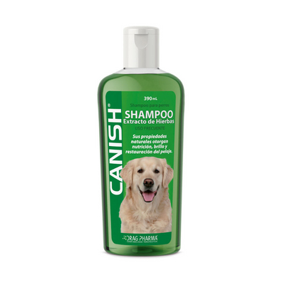 Shampoo extracto de hierbas 390 ml Canish