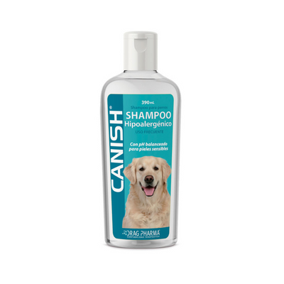 Shampoo Hipoalergénico uso frecuente 390 ml Canish