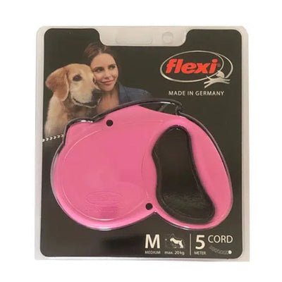 🐶 Flexi Standard Correa Rosada Talla M