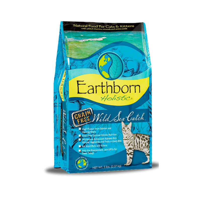 Earthborn Holistic® Wild Sea Catch™ Grain-Free Cat Food 2,27 kg