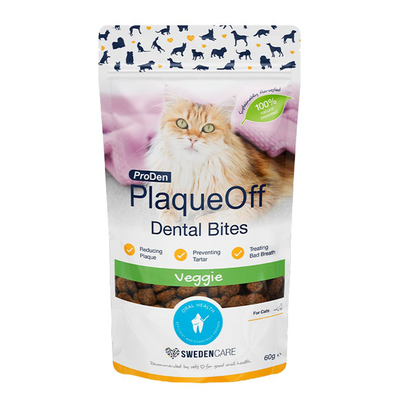 PlaqueOff Bites para Gato – 60 gramos
