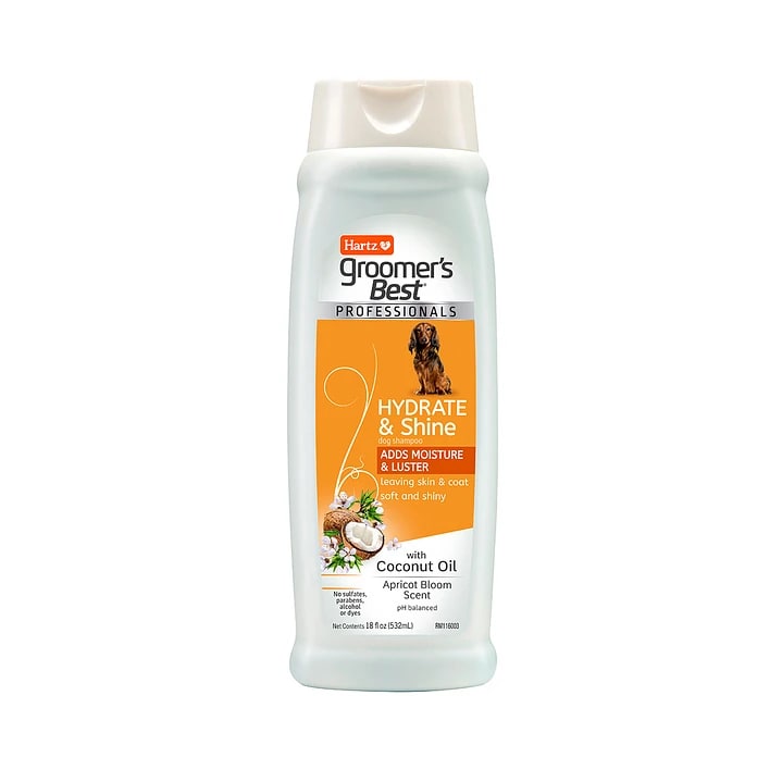 SHAMPOO HARTZ  HIDRATACIÓN Y BRILLO  (532 ML)