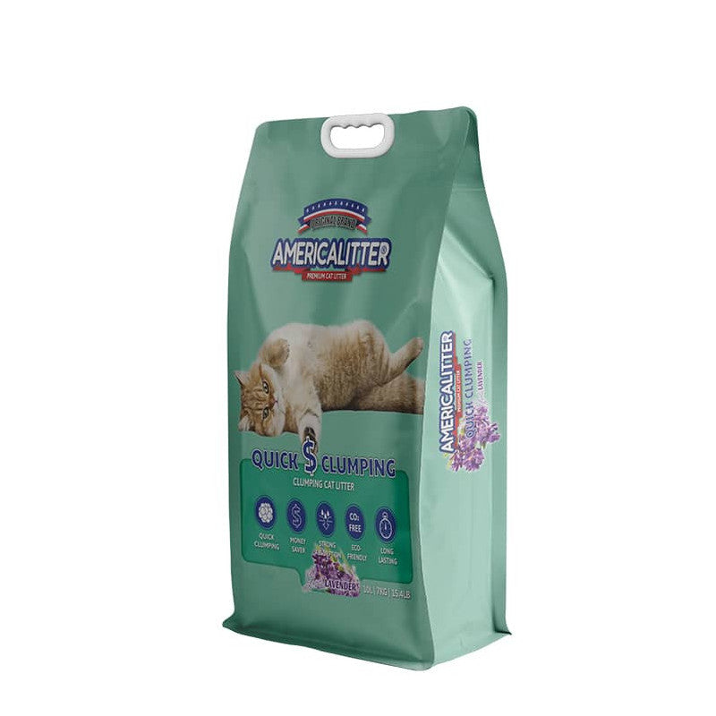 ARENA AMERICA LITTER QUICK CLUMPING SIN AROMA 20 KG