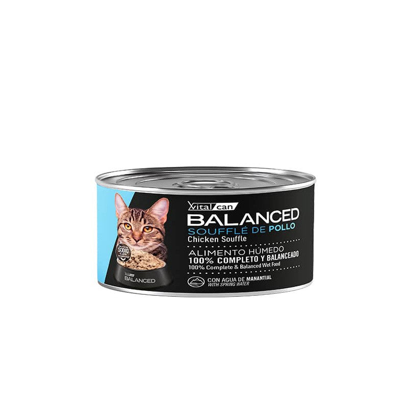 BALANCED GATO ADULTO SOUFFLE DE POLLO (85 GR)