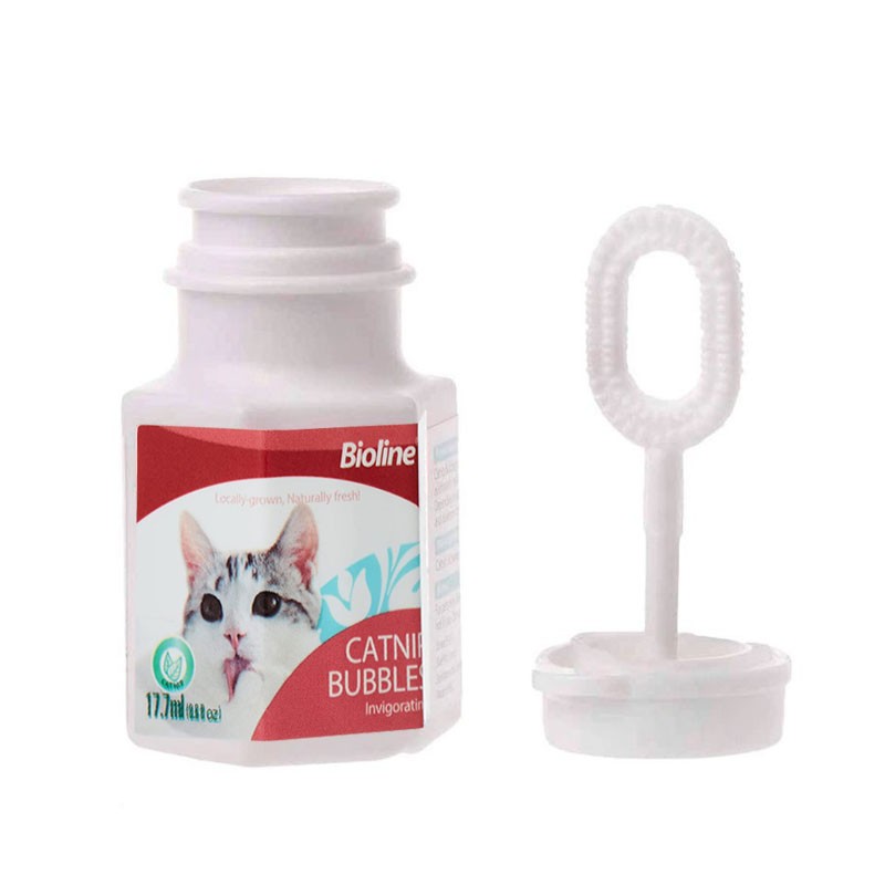 BIOLINE BURBUJAS CON CATNIP MINI (17.7 ml)