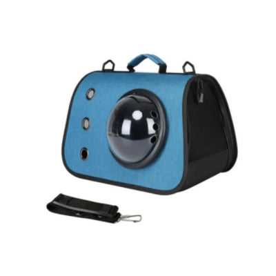 WONDER CAT BOLSO PORTATIL CUPULA AZUL
