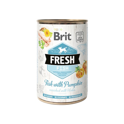 BRIT FRESH PERRO (400 gr) FISH WITH PUMPKIN