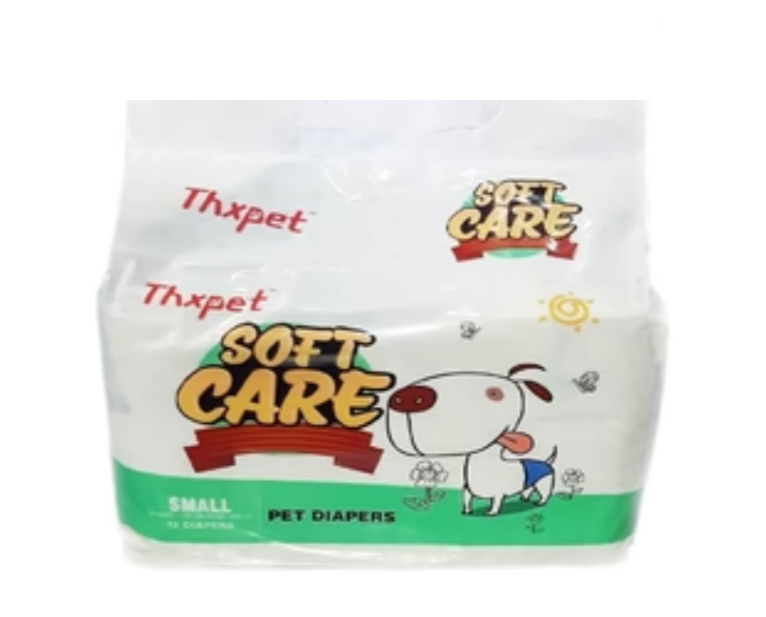 PAÑAL PARA PERRO THXPET SOFT CARE 12 UN