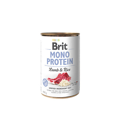 BRIT CARE PERRO (400 gr) MONO PROTEIN LAMB & RICE