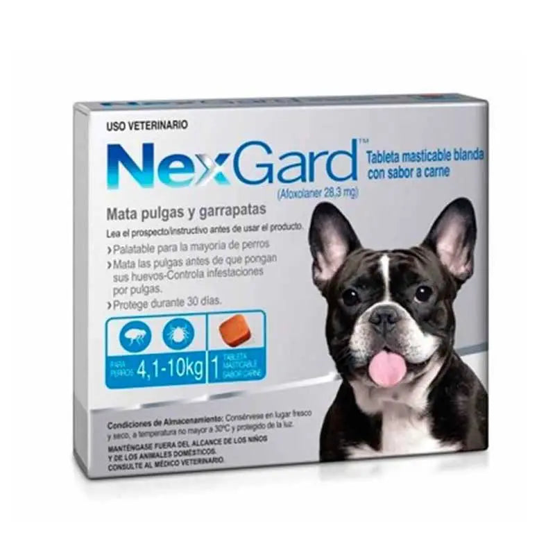 Nexgard perro  4-10 kg x 1 comprimido