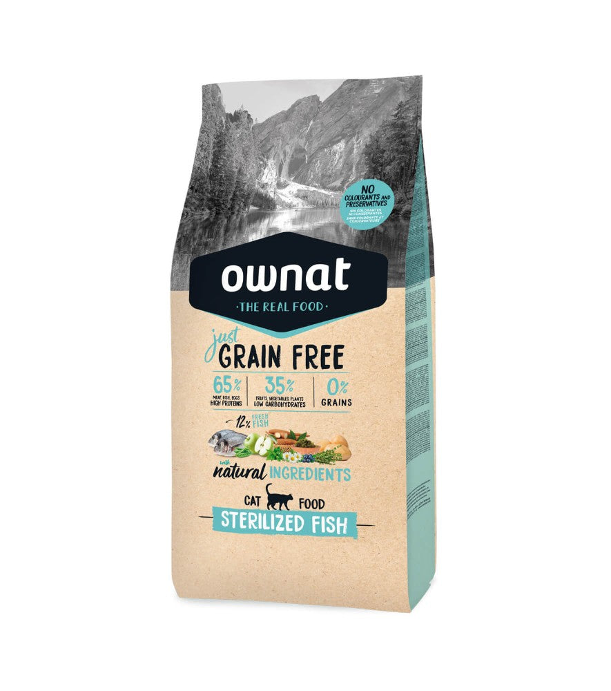 OWNAT GF JUST STERILIZED FISH (GATO) 1 KG