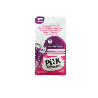 PINK MOMENTS GATO SABOR ATÚN 4 TUBOS