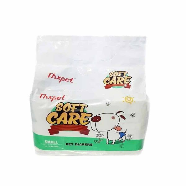PAÑAL PARA PERRO THXPET SOFT CARE 12 UN